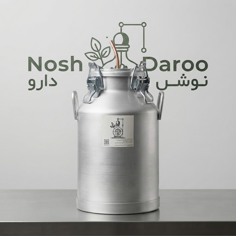 دیگ تقطیر20لیتری مخزن بیدون عرقگیری20لیتری