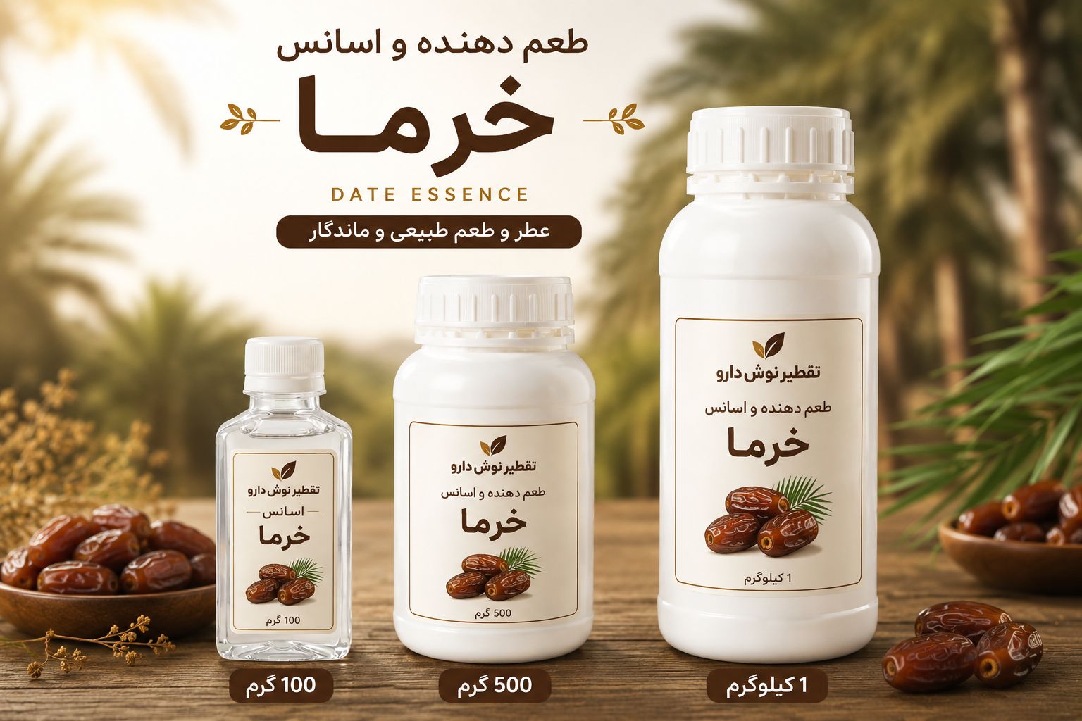 اسانس و طعم دهنده خرما